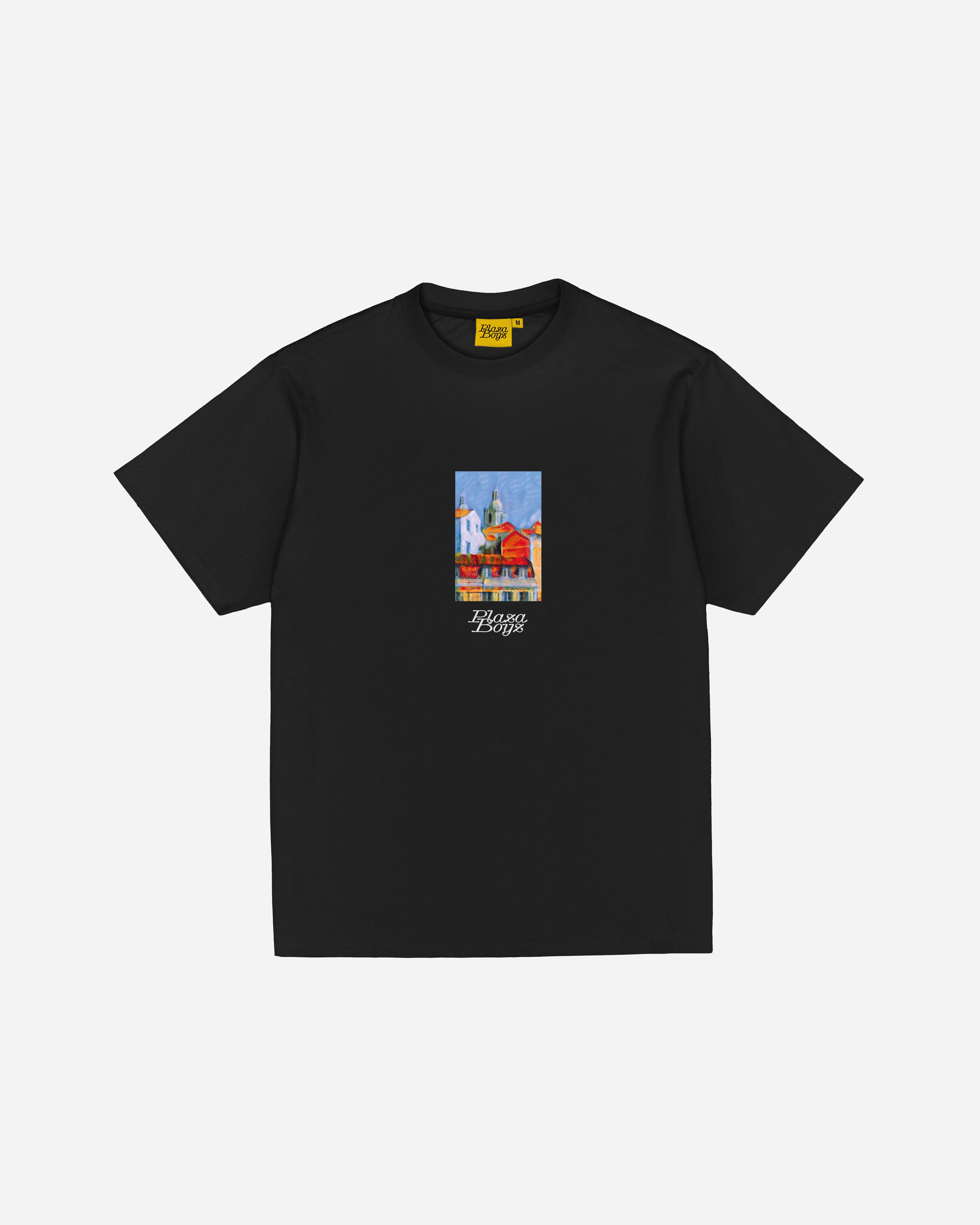 PORTAS DO SOL PAINT TEE - BLACK